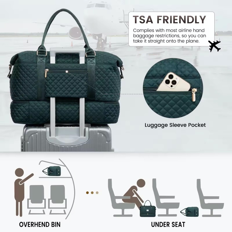 Large Capacity Travel Bag Set Large Capacity Travel Bag Set